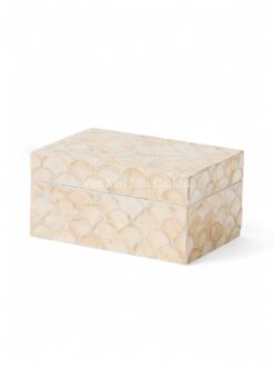 Vintage Capiz Jewelry Box (1)