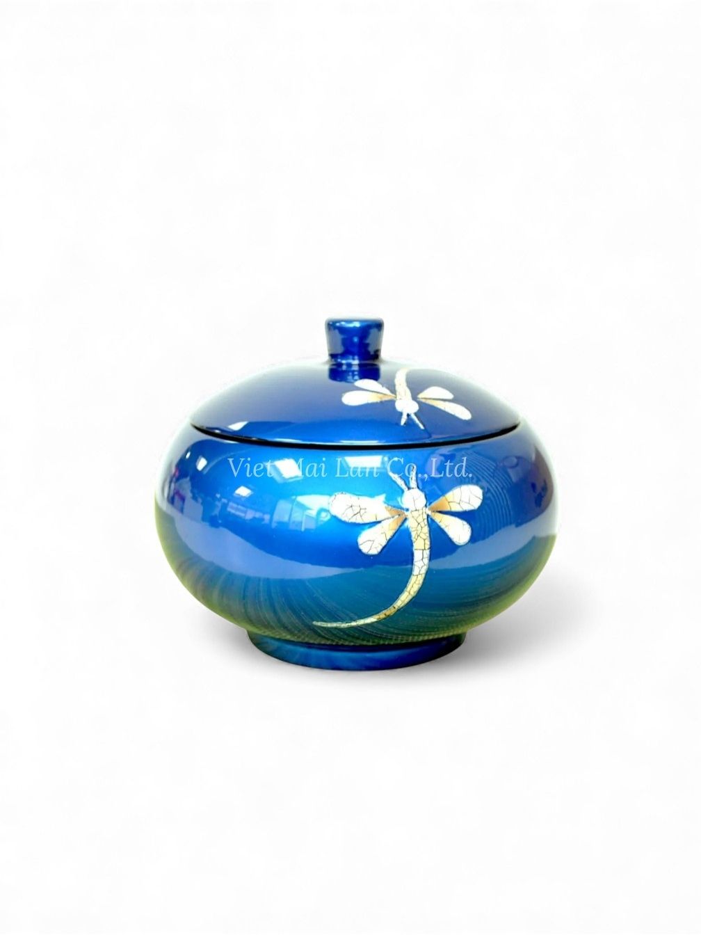 Artisanal Lacquer Jar (2)