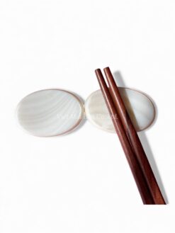 Elegant Mother Of Pearl Chopstick Rest (2)