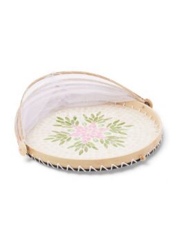 Floral Handmade Shell Food Cover