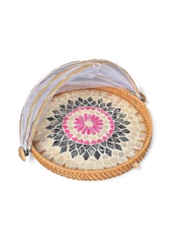 Floral Natural Shell Food Cover (2)