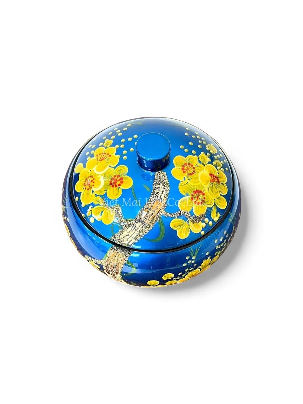 Glossy Lacquer Jar (1)