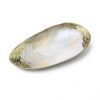 Golden Edge Mother Of Pearl Seashell Dish (1)