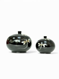 Handcrafted Lacquer Jar (2)