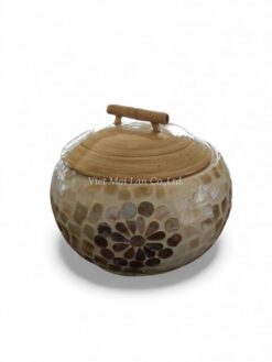 Handmade Mother Of Pearl Jar (2)