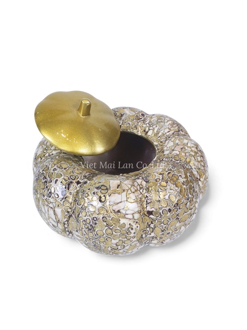 Lacquer Pumpkin With Lid (4)