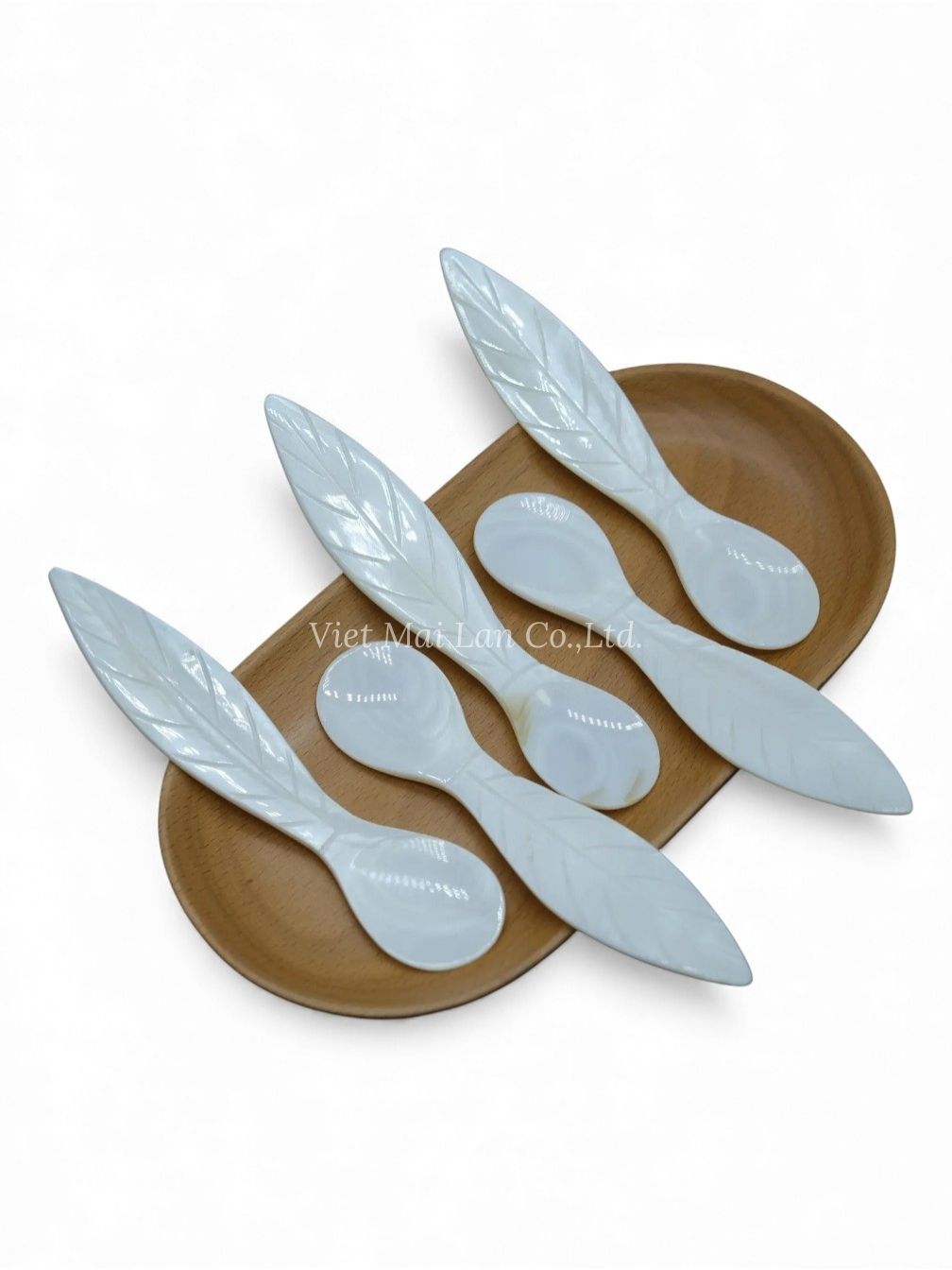 Mother Of Pearl Caviar Spoon Gift Set (2)