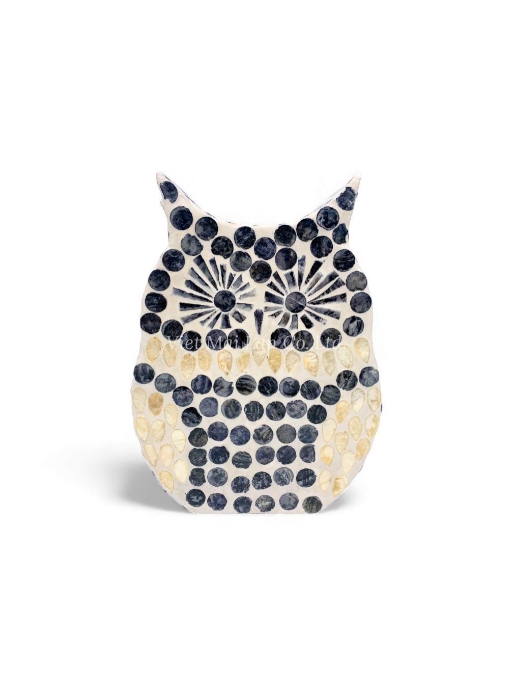Mother Of Pearl Owl Figurine (2)