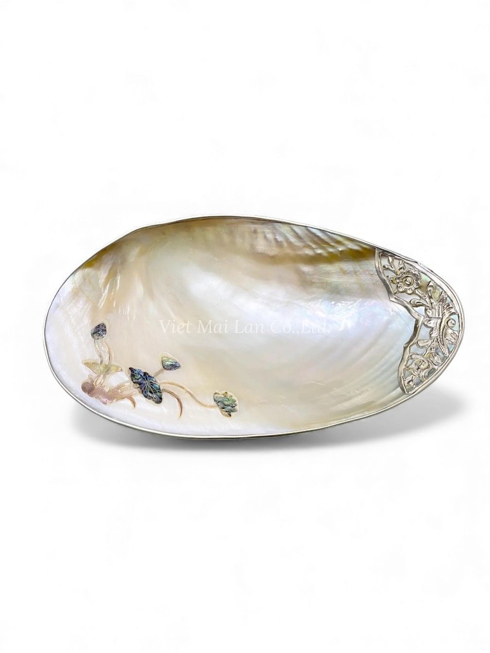 Mother Of Pearl Seashell Dish For Jewelry (2)