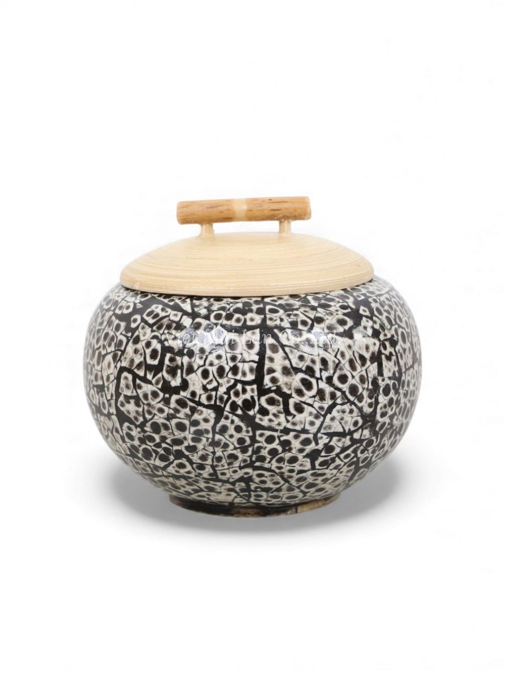 Natural Egg Shell Bamboo Jar (2)