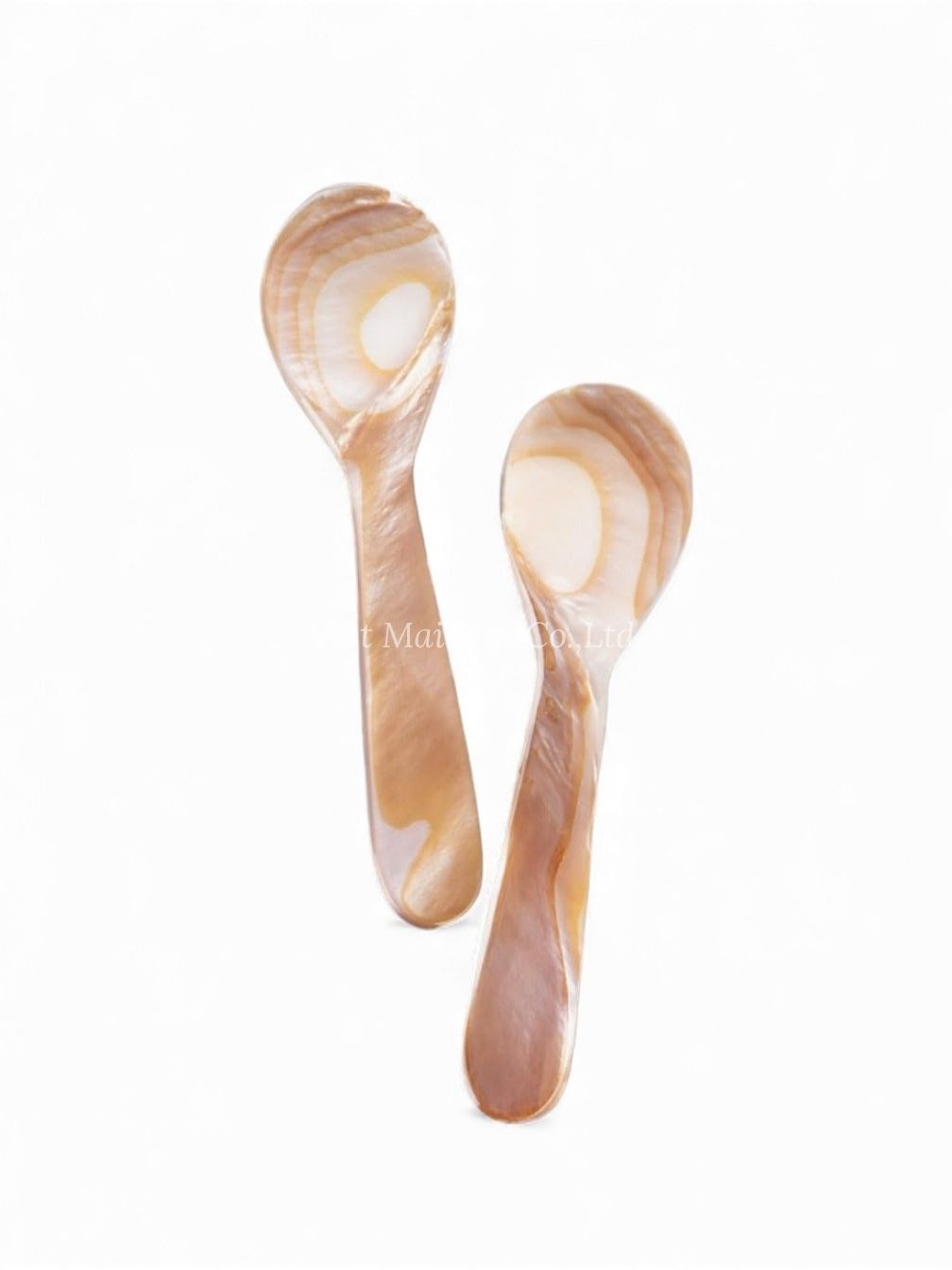 Natural Finish Mother Of Pearl Caviar Spoon (2)