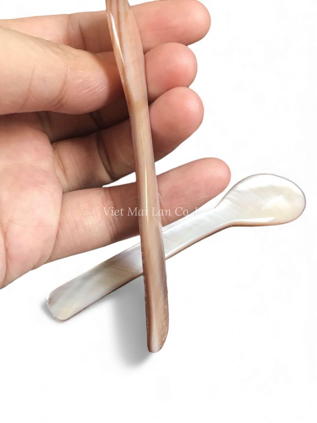 Natural Finish Mother Of Pearl Caviar Spoon (4)