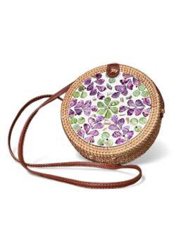Natural Floral Shell Bag (1)