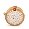 Natural White Shell Bag With Rattan (2)