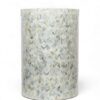 Ocean Inspired Mother Of Pearl Stool (1)