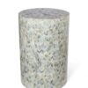 Ocean Inspired Mother Of Pearl Stool (2)