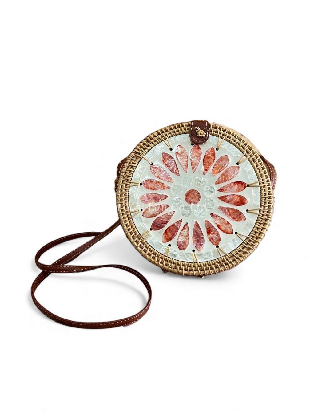 Orange Natural Shell Bag (1)