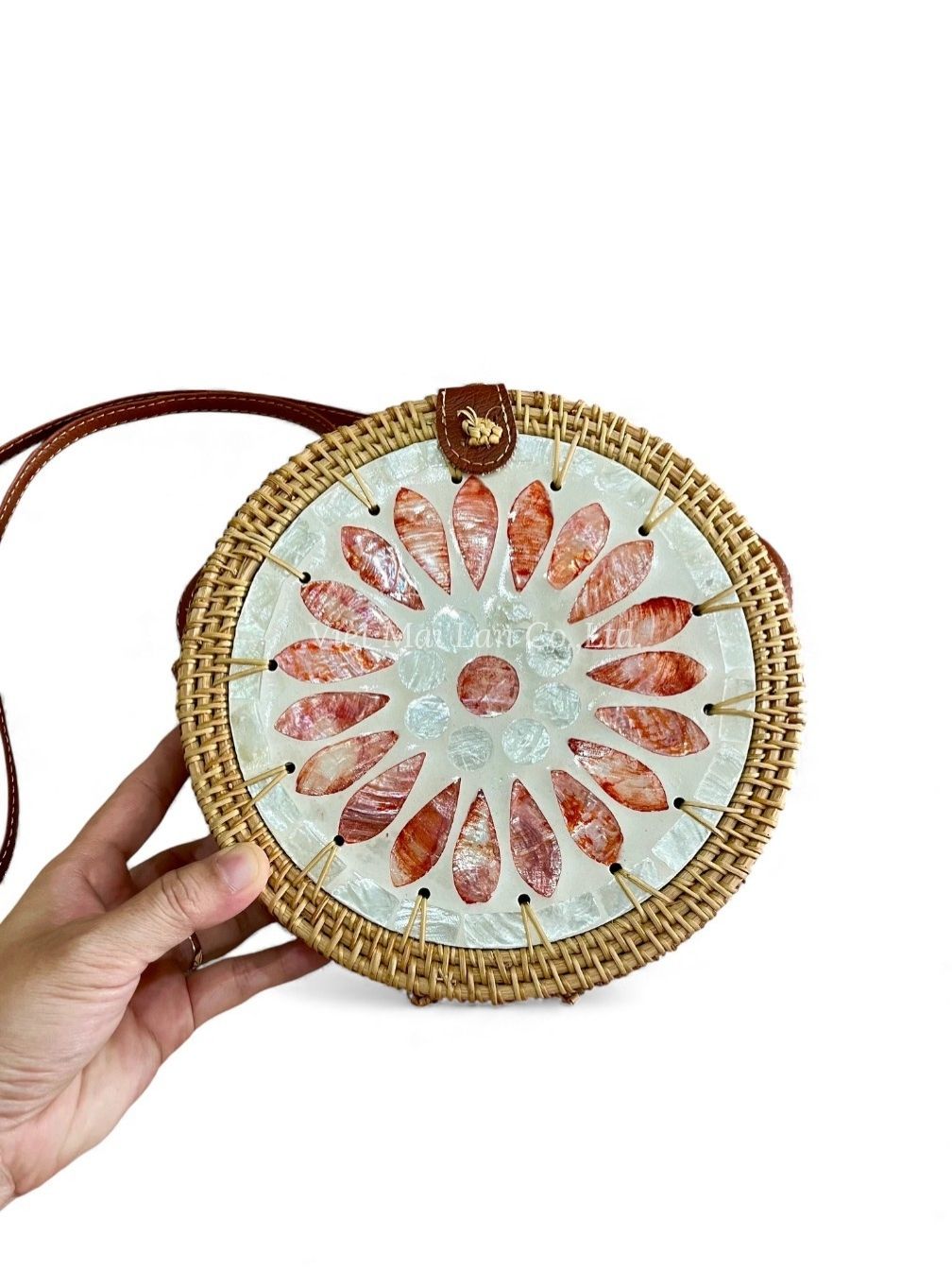 Orange Natural Shell Bag (3)
