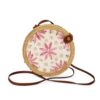 Pink Floral Shell Bag (2)