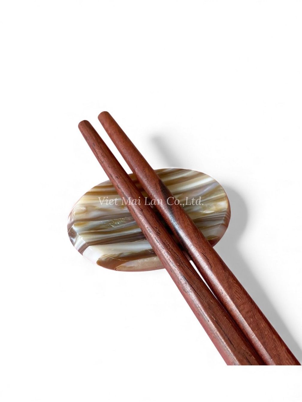 Polished Mother Of Pearl Chopstick Rest (1)