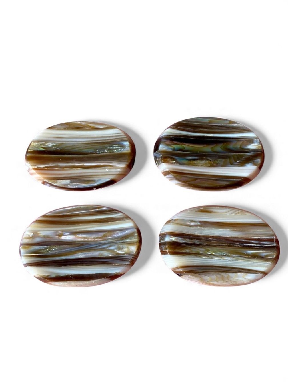 Polished Mother Of Pearl Chopstick Rest (2)