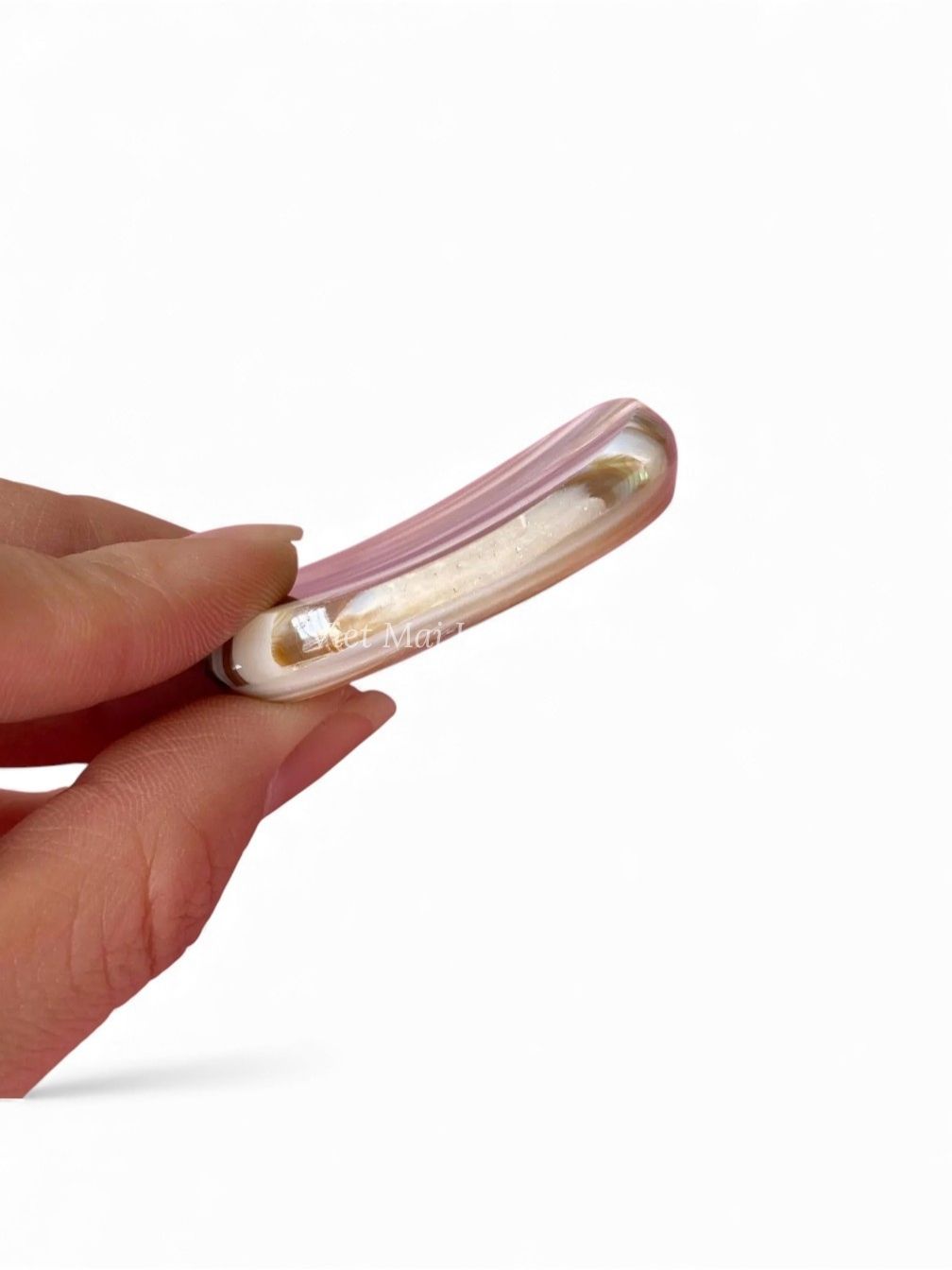 Polished Mother Of Pearl Chopstick Rest (4)