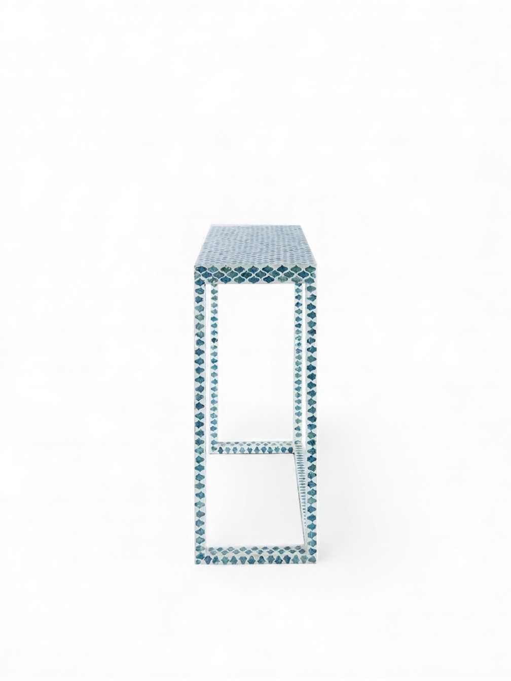 Polished Shell Console Table (1)