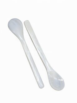 Pure White Mother Of Pearl Spoon (1)