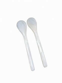 Pure White Mother Of Pearl Spoon (2)
