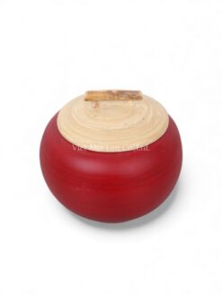 Red Lacquer Jar (2)
