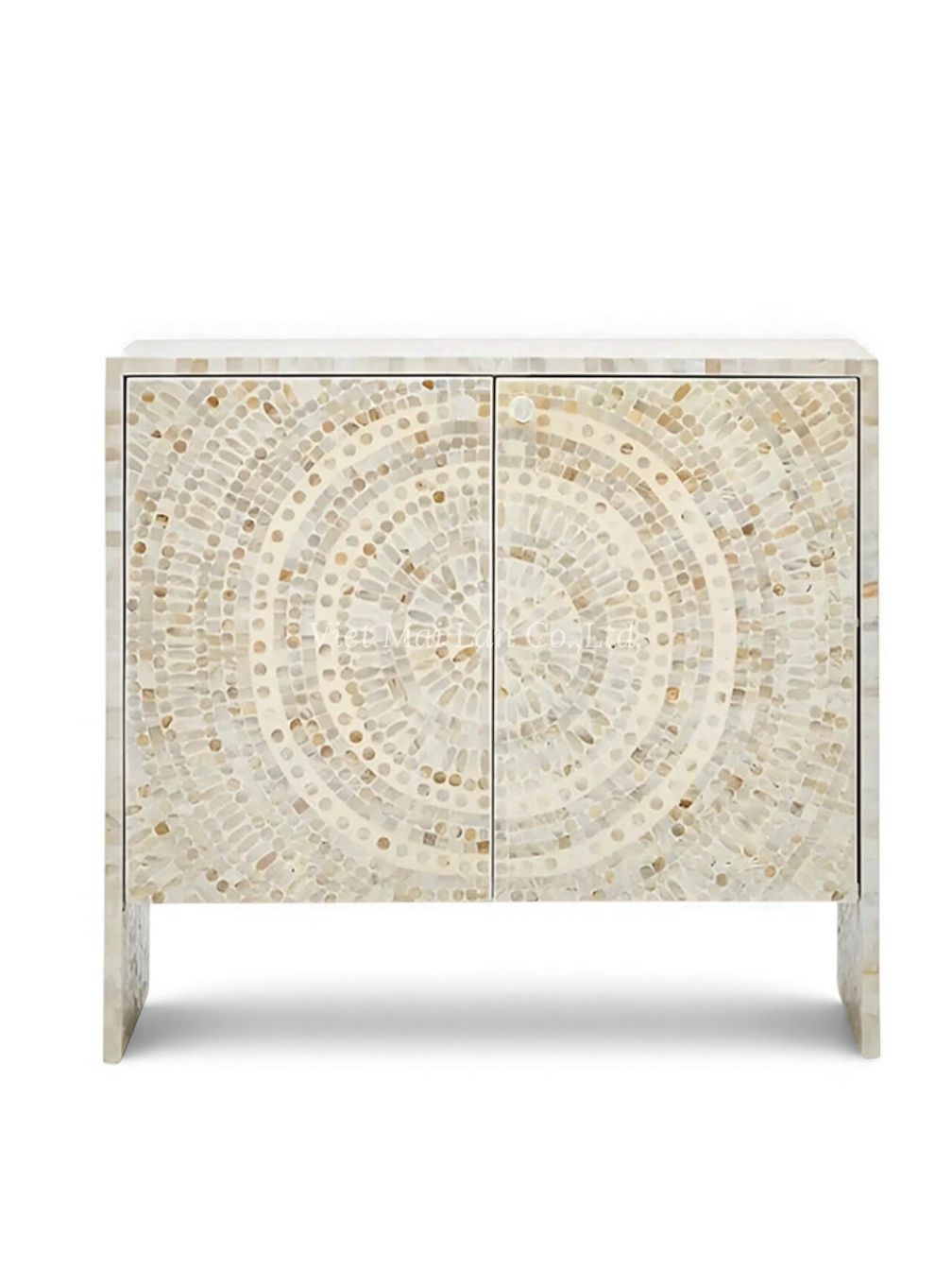 White Natural Mother Of Pearl Cabinet (2)