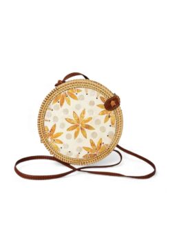 Yellow Floral Shell Bag (1)