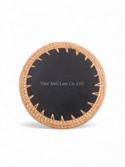 Back Of Mop Rattan Plate