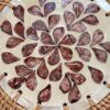 Classic Mother Of Pearl Placemat With Rattan Border (1)