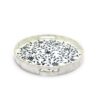 Decorative Flower Mother Of Pearl Serving Tray (2)