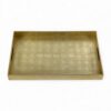 Elegant Rectangular Gold Leaf Lacquer Tray (2)