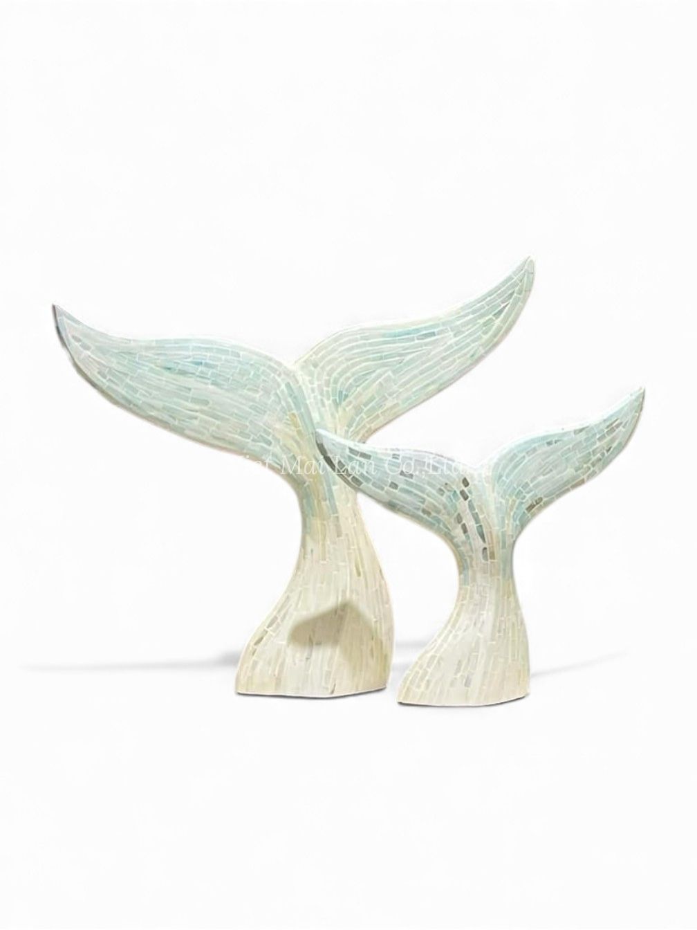 Fishtail Mother Of Pearl Sculpture (1)
