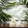 Fishtail Mother Of Pearl Sculpture (2)