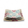 Floral Mother Of Pearl Plate (3)