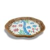 Floral Rattan Mother Of Pearl Tray (3)