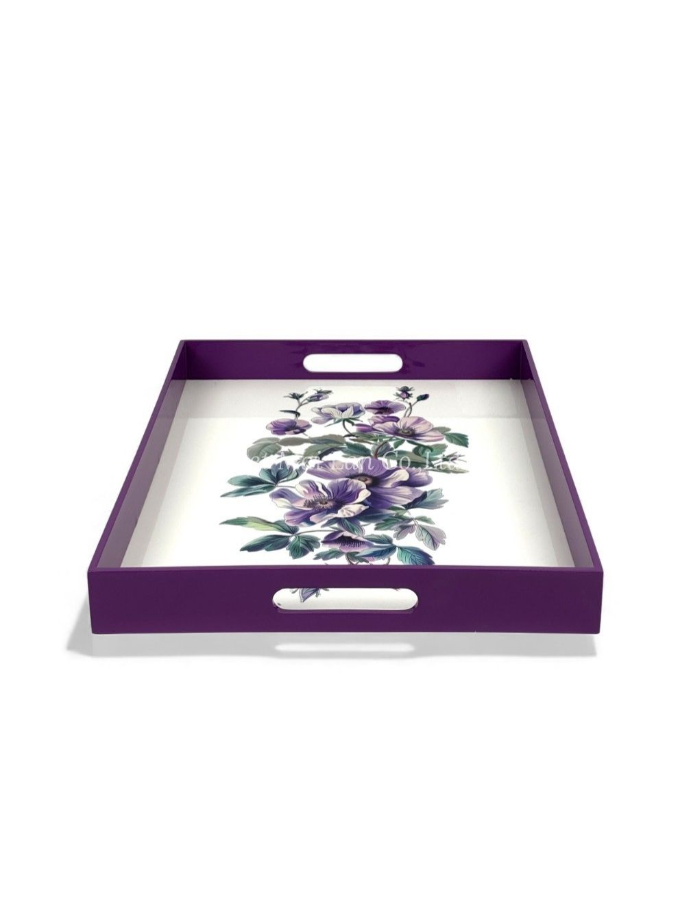 Flower Bloom Lacquer Tray (4)