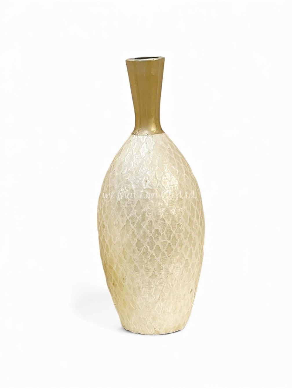 Handcrafted Set Mother Of Pearl Vase (1)