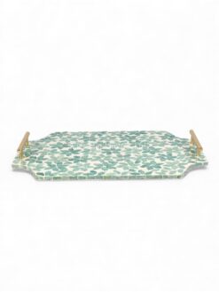 Handled Mother Of Pearl Serving Tray (3)