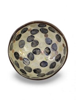Handmade Black Mother Of Pearl Coconut Bowl (5)