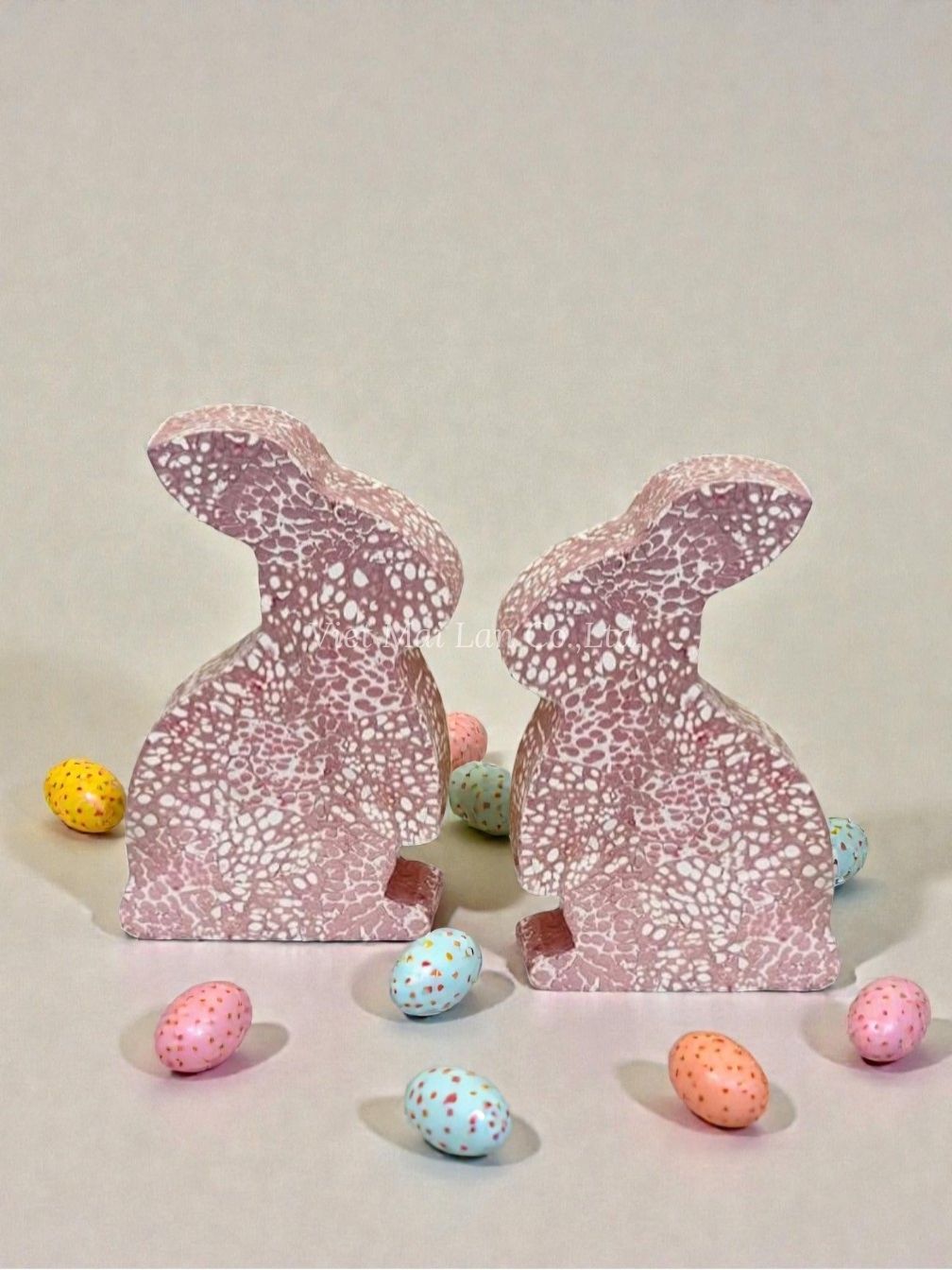 Handmade Easter Bunny Figurine (1)