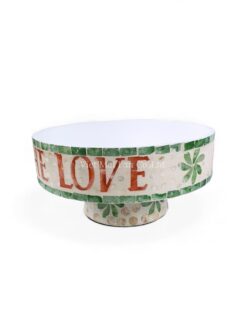 Handmade Mother Of Pearl Food Stand (4)
