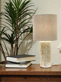 Handmade Mother Of Pearl Table Lamp (1)