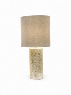 Handmade Mother Of Pearl Table Lamp (2)