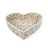 Heart Shape Mother Of Pearl Serving Tray (2)