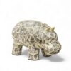 Hippo Mother Of Pearl Sculpture (1)